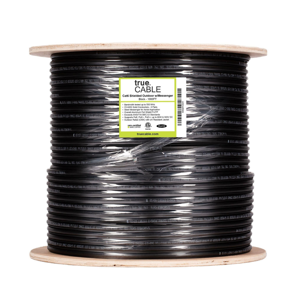 Cat6 Stranded 26AWG FTP Shielded 1000ft Infinity Cable, 50% OFF