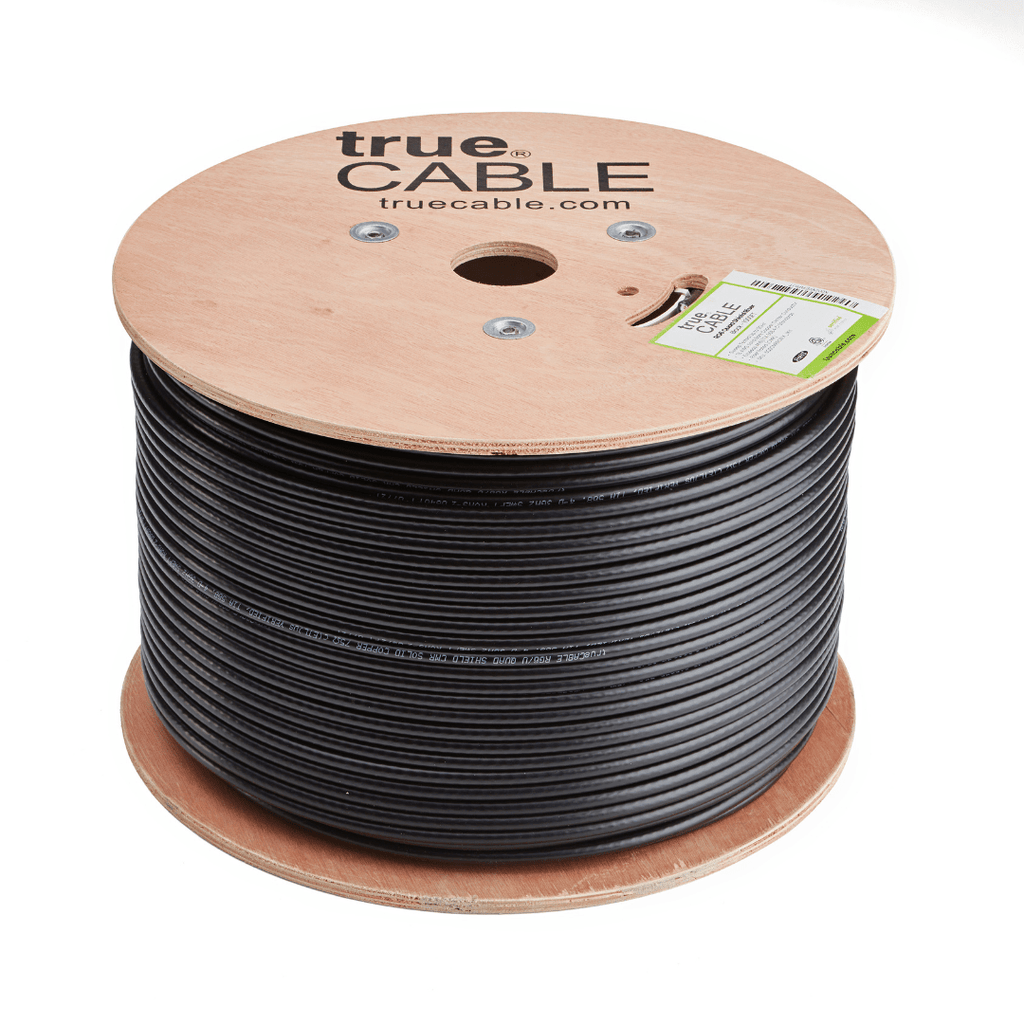 RG6 Quad Shield Riser Coaxial Cable