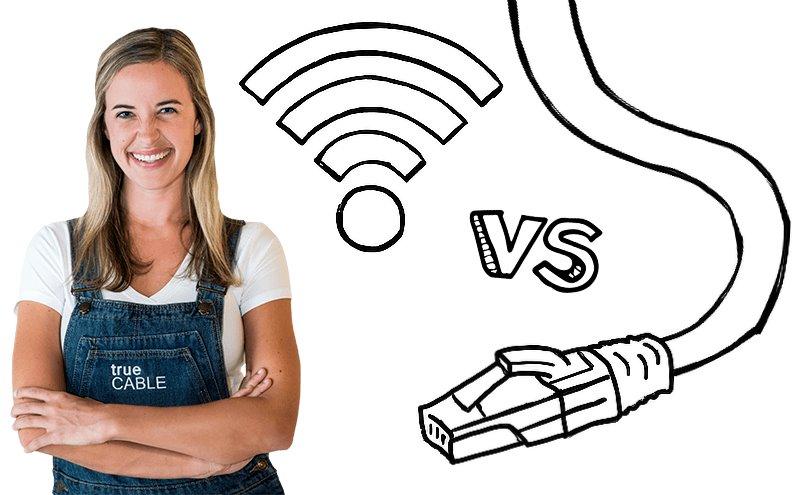 What are the main differences between wired and wireless