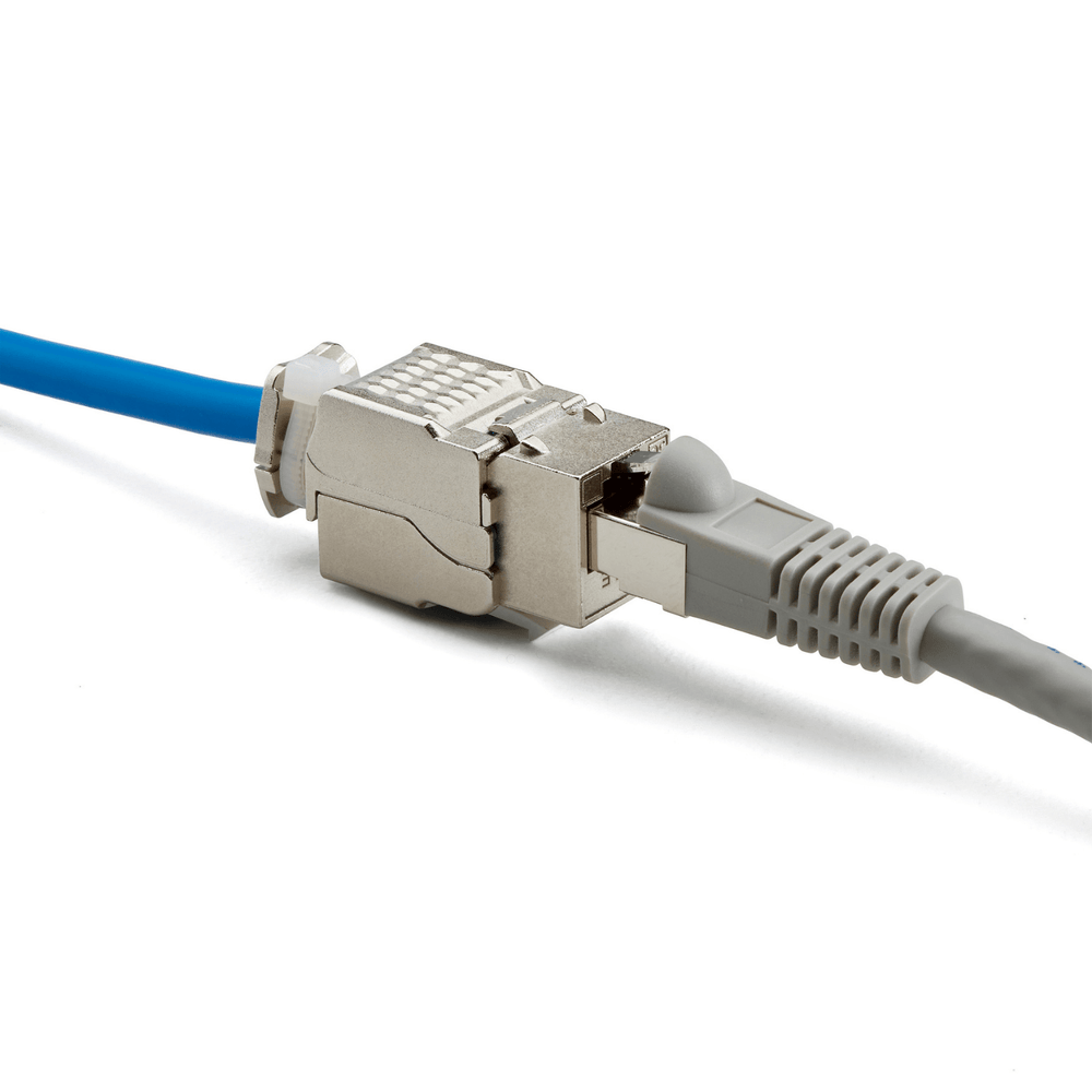 Shielded Cat5e Toolless Keystone Jack | RJ45 | TrueCABLE